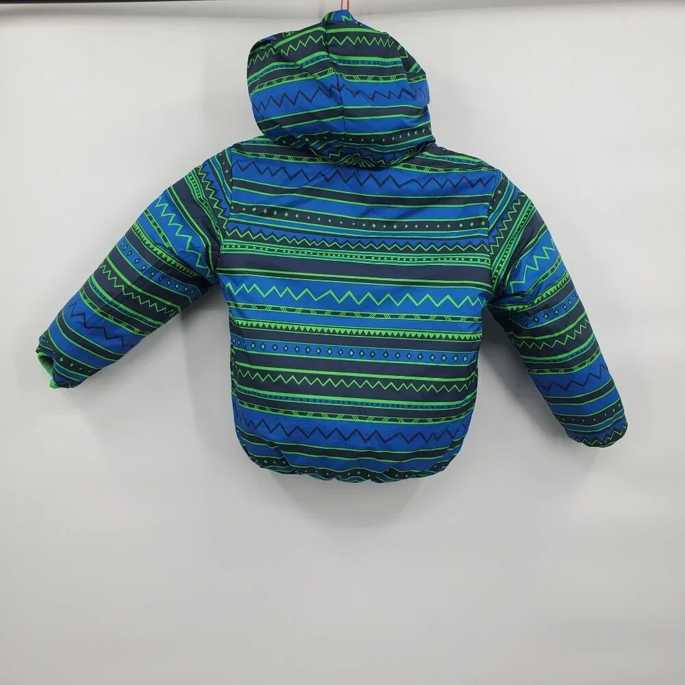 The North Face Reversible Perrito Hooded Jacket KIDS Size 2T Full Zip